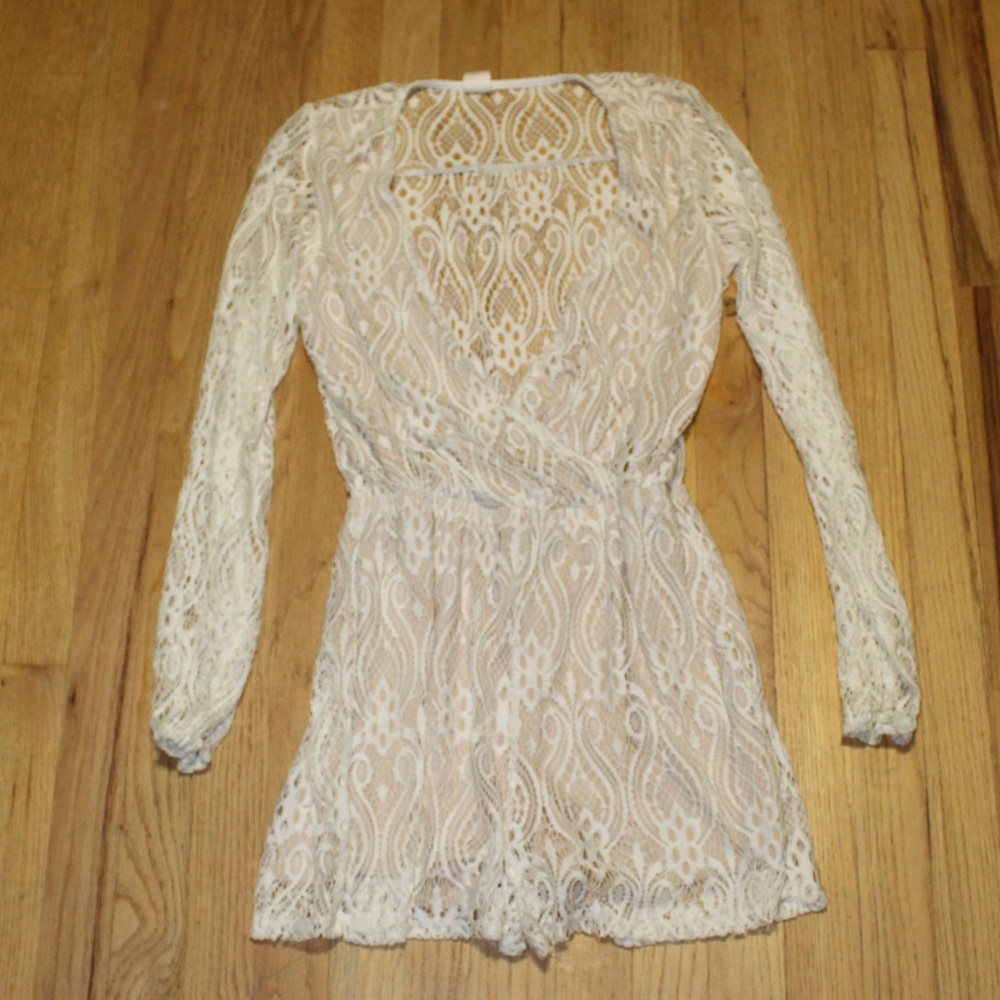 White romper